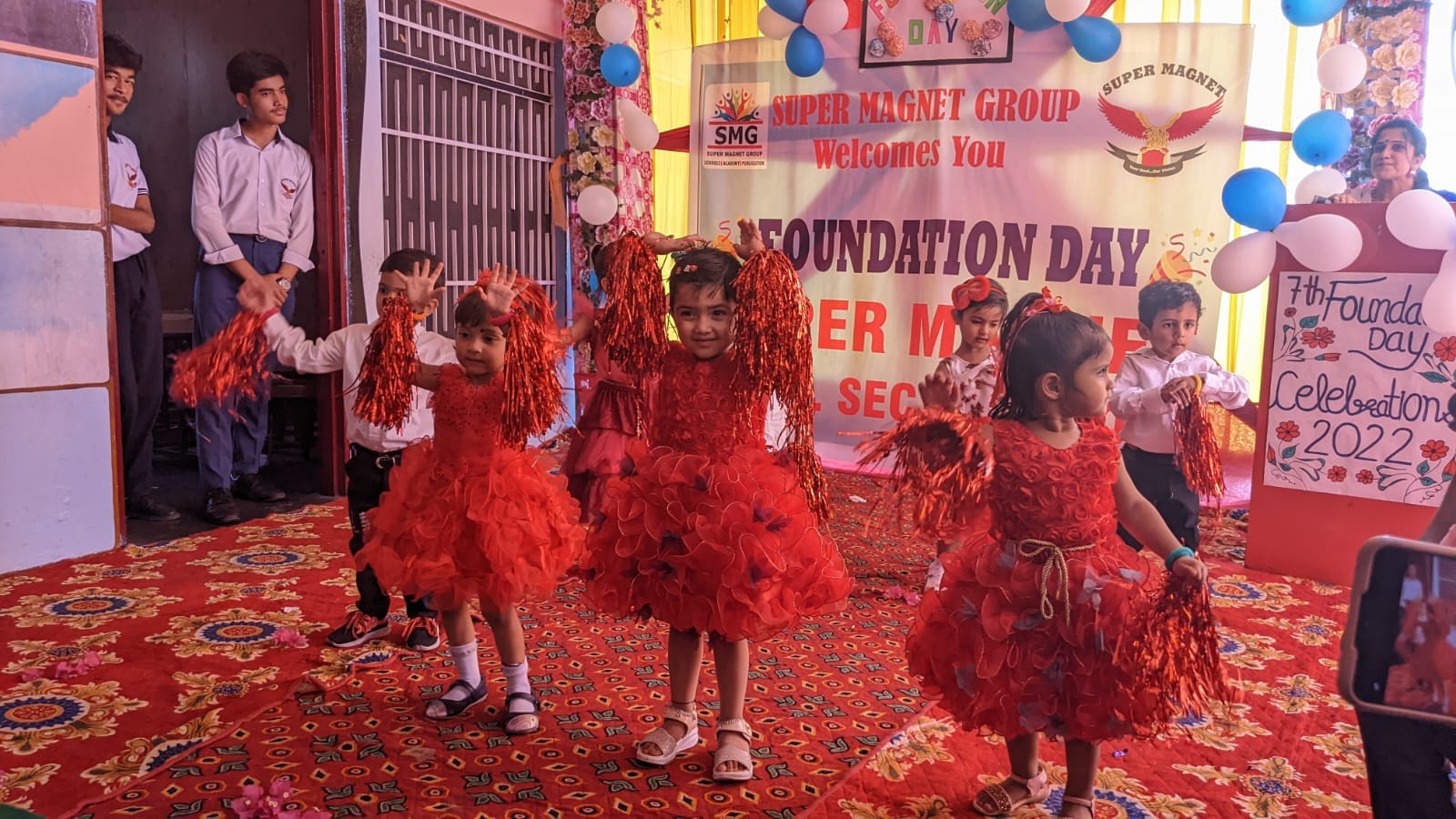 Culture act at Super Magnet sCHOOL